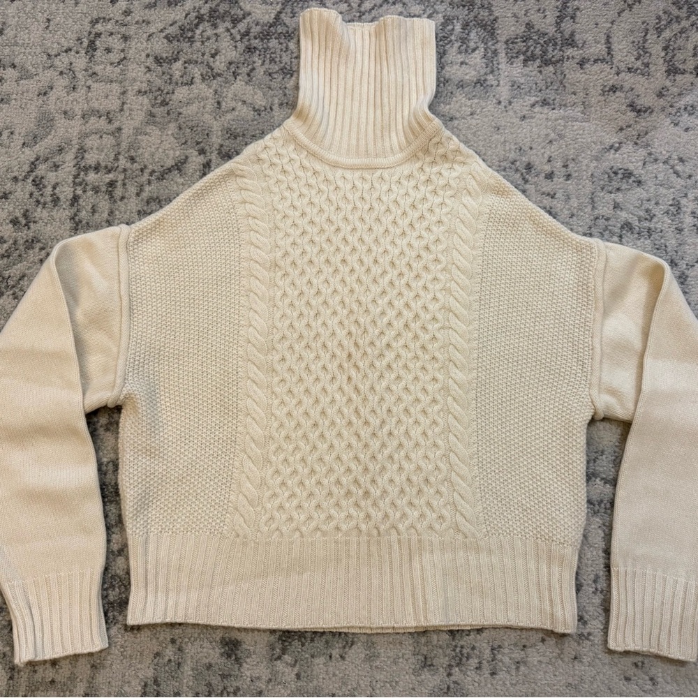 ATM Anthony Thomas Melillo Turtleneck Wool Sweater